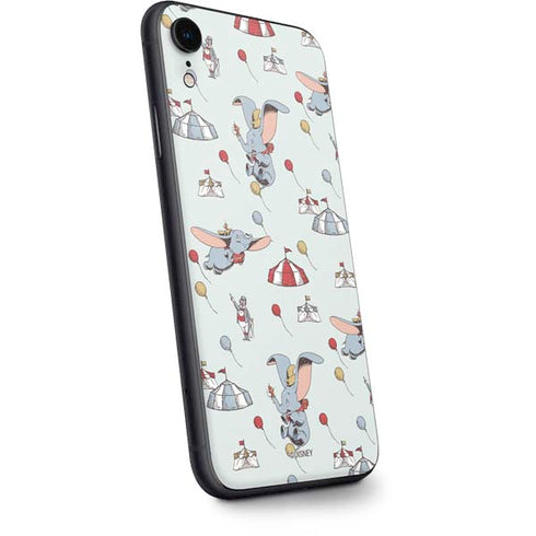 Disney Dumbo Vintage Pattern iPhone XR Skin