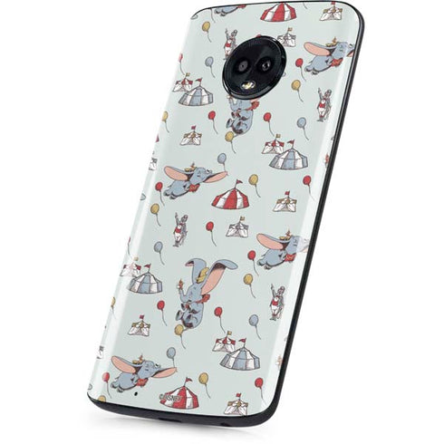 Disney Dumbo Vintage Pattern Moto G6 Skin