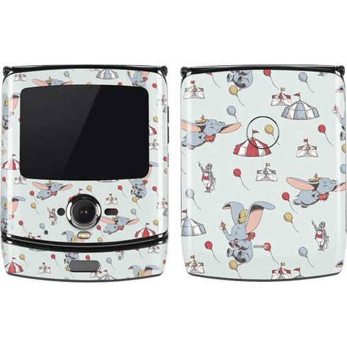 Disney Dumbo Vintage Pattern Motorola RAZR Skin