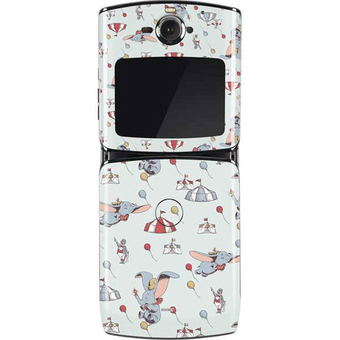 Disney Dumbo Vintage Pattern Motorola RAZR Skin