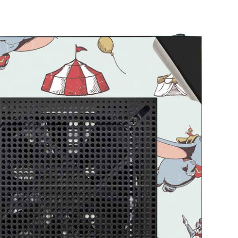 Disney Dumbo Vintage Pattern NZXT H510 Compact ATX Mid-Tower Case Skin