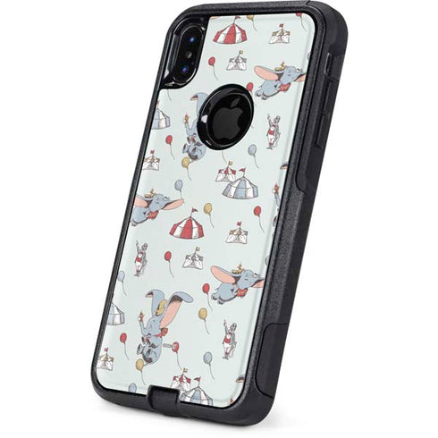 Disney Dumbo Vintage Pattern Otterbox Commuter iPhone Skin