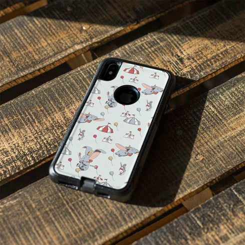 Disney Dumbo Vintage Pattern Otterbox Commuter iPhone Skin