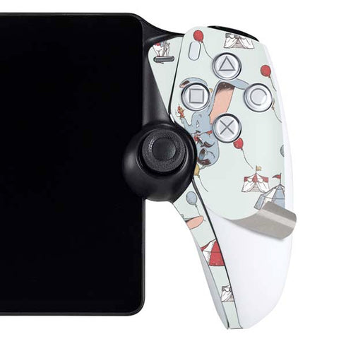 Disney Dumbo Vintage Pattern PlayStation Portal Remote Player Skin