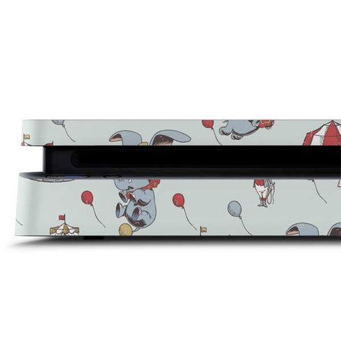 Disney Dumbo Vintage Pattern PS4 Slim Skin