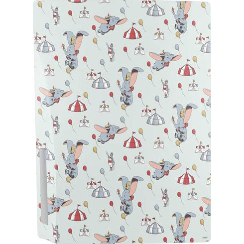 Disney Dumbo Vintage Pattern PS5 Console Skin