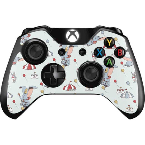 Disney Dumbo Vintage Pattern Xbox One Controller Skin