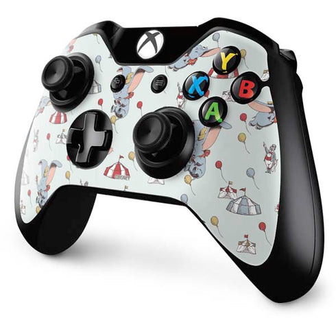 Disney Dumbo Vintage Pattern Xbox One Controller Skin