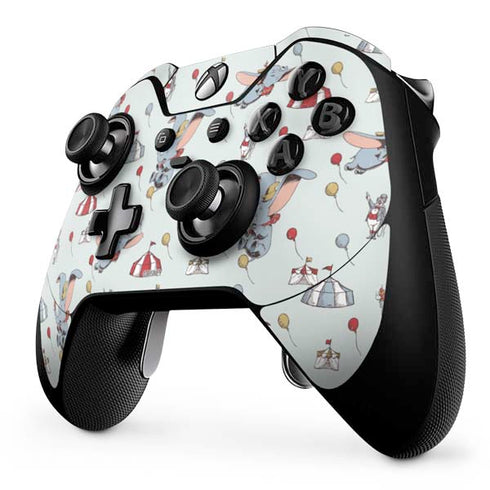 Disney Dumbo Vintage Pattern Xbox One Elite Controller Skin
