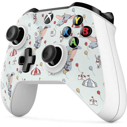 Disney Dumbo Vintage Pattern Xbox One S All-Digital Edition Bundle Skin