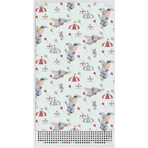 Disney Dumbo Vintage Pattern Xbox Series S Bundle Skin