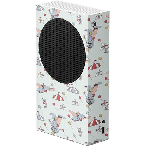 Disney Dumbo Vintage Pattern Xbox Series S Console Skin