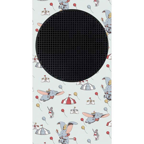 Disney Dumbo Vintage Pattern Xbox Series S Console Skin