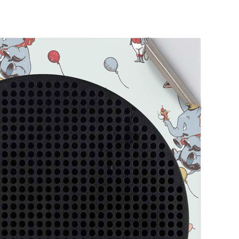 Disney Dumbo Vintage Pattern Xbox Series S Console Skin
