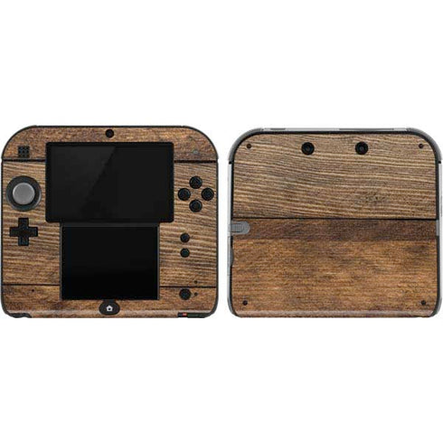 Early American Wood Planks Nintendo 2DS Skin