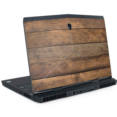 Early American Wood Planks Dell Alienware Skin