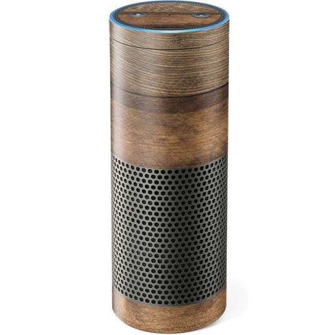Early American Wood Planks Amazon Echo Skin