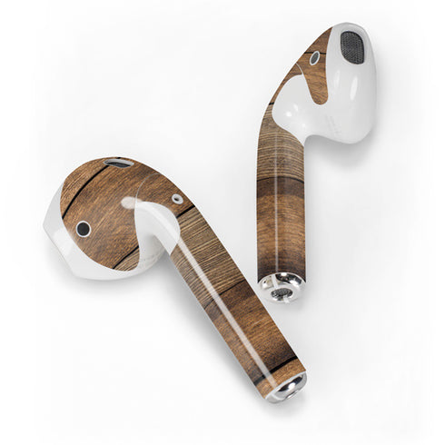 Early American Wood Planks Apple AirPods 2 Skin