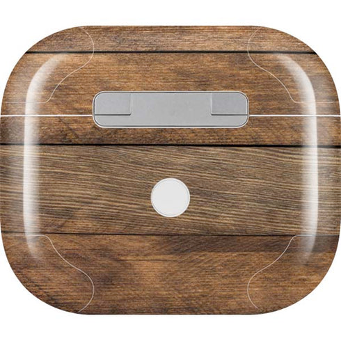 Early American Wood Planks Apple AirPods (3rd Gen 2021) Skin