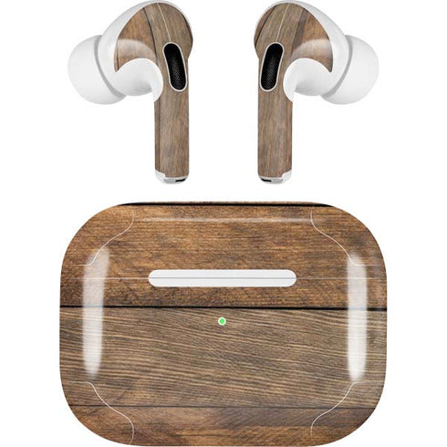 Early American Wood Planks Apple AirPods Pro Skin