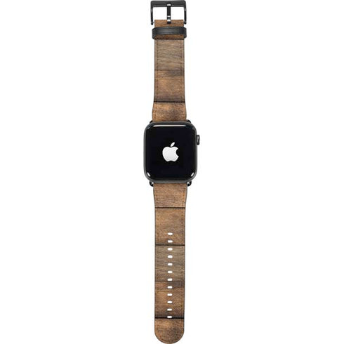 Early American Wood Planks Apple Watch Band 42-44mm
