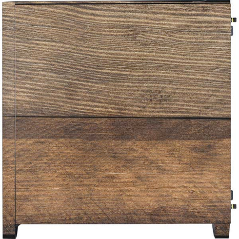 Early American Wood Planks Corsair 4000D Tempered Glass Mid-Tower ATX Case Skin