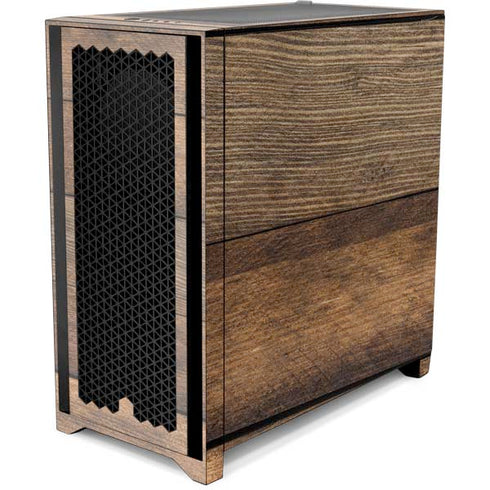 Early American Wood Planks Corsair 4000D Tempered Glass Mid-Tower ATX Case Skin