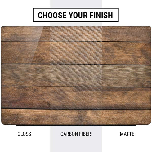 Early American Wood Planks Dell Vostro Skin