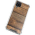 Early American Wood Planks Galaxy A12 Clear Case