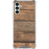 Early American Wood Planks Galaxy A13 5G Clear Case