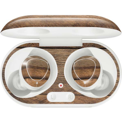 Early American Wood Planks Galaxy Buds Plus Skin