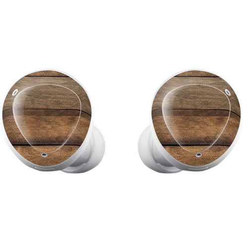 Early American Wood Planks Galaxy Buds Plus Skin