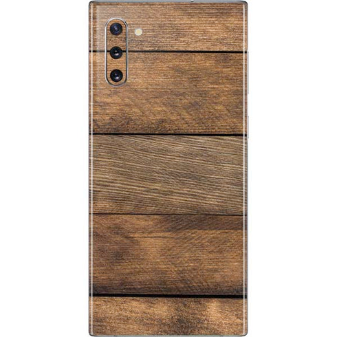 Early American Wood Planks Galaxy Note 10 Skin