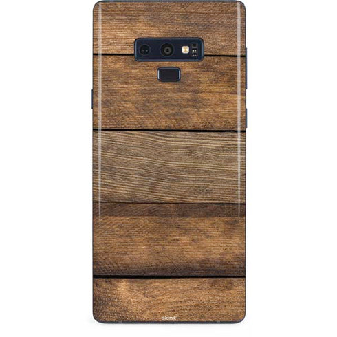 Early American Wood Planks Galaxy Note 9 Skin