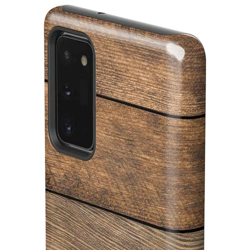 Early American Wood Planks Galaxy Note20 5G Pro Case