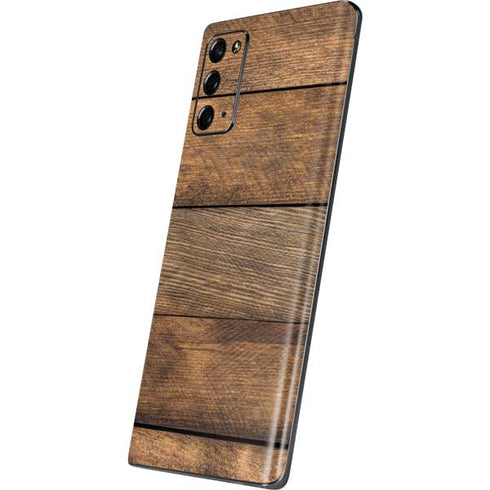 Early American Wood Planks Galaxy Note20 5G Skin
