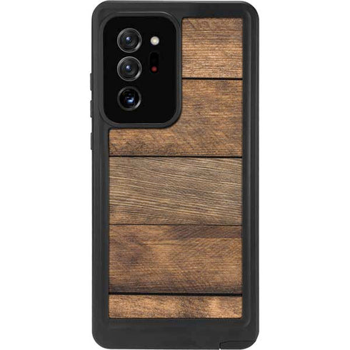 Early American Wood Planks Galaxy Note20 Ultra 5G Waterproof Case