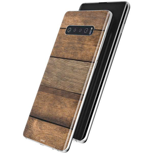 Early American Wood Planks Galaxy S10 Skin