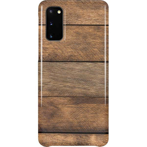 Early American Wood Planks Galaxy S20 Lite Case