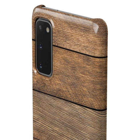 Early American Wood Planks Galaxy S20 Lite Case