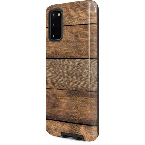 Early American Wood Planks Galaxy S20 Pro Case