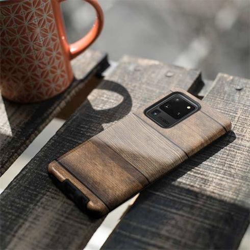 Early American Wood Planks Galaxy S20 Ultra 5G Pro Case