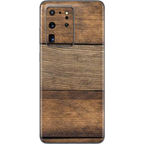 Early American Wood Planks Galaxy S20 Ultra 5G Skin