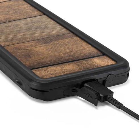 Early American Wood Planks Galaxy S20 Waterproof Case