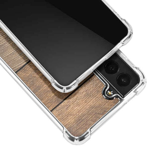 Early American Wood Planks Galaxy S21 5G Clear Case