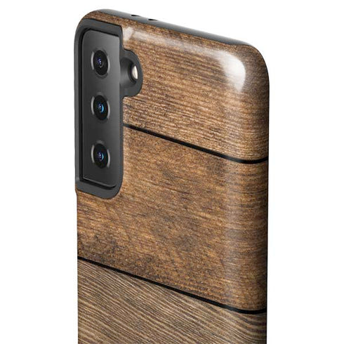 Early American Wood Planks Galaxy S21 FE Pro Case