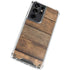 Early American Wood Planks Galaxy S21 Ultra 5G Clear Case
