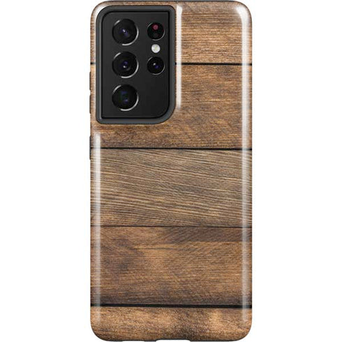 Early American Wood Planks Galaxy S21 Ultra 5G Pro Case