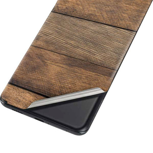Early American Wood Planks Galaxy S21 Ultra 5G Skin