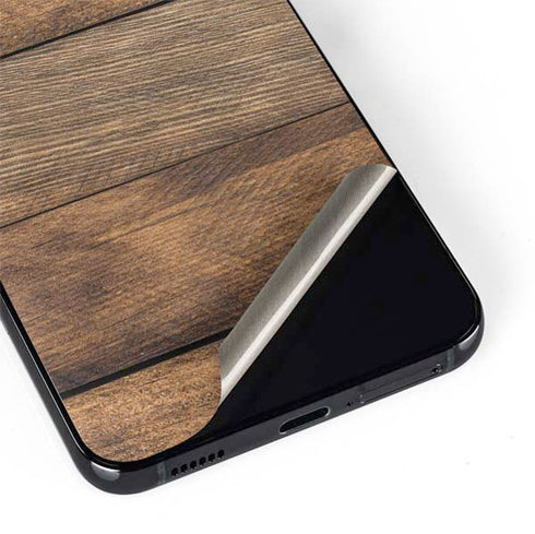 Early American Wood Planks Galaxy S22 Plus Skin